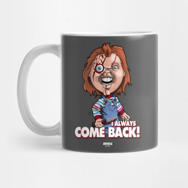 Chucky (Scarred) by AndysocialIndustries